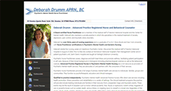 Desktop Screenshot of deborahdrummapn.com